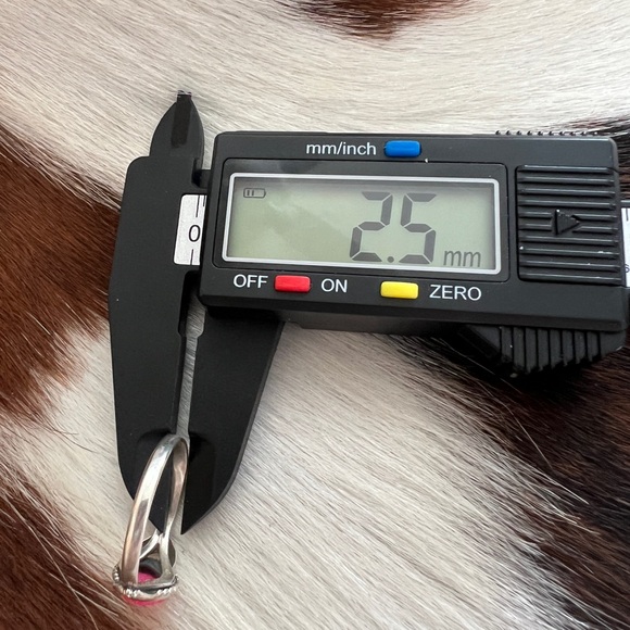 ❤️ Hot Pink Aurora Opal Teardrop Shape Southwestern Artisan Ring  Size 8.75 - Picture 12 of 14